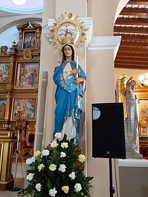 Archivo:Patrona de Mayaguez- Virgen de la Candelaria(Version local)