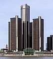 Renaissance Center, Detroit, Michigan from S 2014-12-07 (cropped)