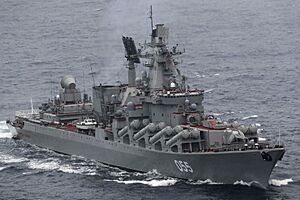 Archivo:Russian cruiser Marshal Ustinov MOD 45164874