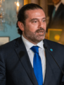 Secretary Pompeo and Lebanese Prime Minister Hariri Deliver Statements to the Press (48546301627)(Cropped)