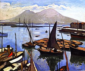 Archivo:The Port of Naples Albert Marquet (1909)