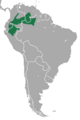 White-fronted Spider Monkey area