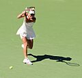 Woz backhand US Open 2011