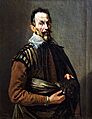 (Venice) Portrait of Francesco Andreini by Domenico Fetti - Gallerie Accademia