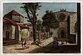 1842-1846, España, obra pintoresca en láminas ya sacadas con el daguerreotipo, ya dibujadas del natural, S. Pedro de Galligans en Gerona, Antonio Roca (cropped)