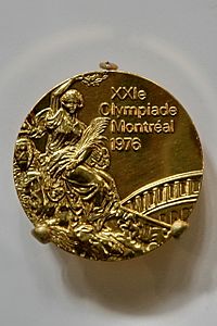 Archivo:1976 Montreal Olympic Games, Gold Medal
