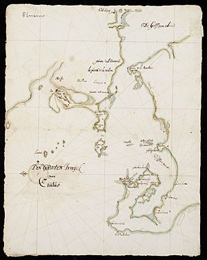 Archivo:AMH-8595-NA Chart of Chiloe bay