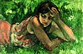 Amrita Sher-Gil Hungarian-gypsy-girl
