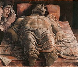 Archivo:Andrea Mantegna - The Lamentation over the Dead Christ - WGA13981