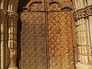 Archivo:Carpintería mudéjar, santuario Virgen de la Fuente (Peñarroya de Tastavins)