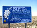 Cartel Explicativo del Bajo de San Julián