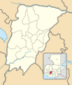Chimaltenango department location map