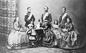 Archivo:Christian IX of Denmark and family 1862