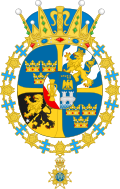 Coat of arms of Crown Princess Victoria, Duchess of Västergötland.svg