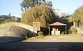 Entrada a museo minero en Puchoco