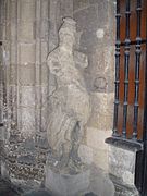 Estatua del claustro de San Isidoro--1