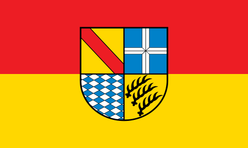 Flagge Landkreis Karlsruhe