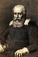 Archivo:Galileo Galilei. Photograph by Gustav Schauer after an engra Wellcome V0027543EL