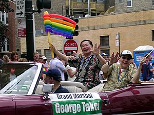 Archivo:George Takei Chicago Gay & Lesbian Pride 2006