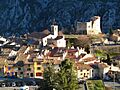 Greolieres village