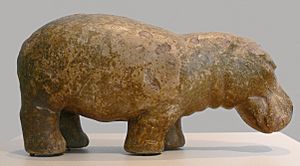 Archivo:Hippopotamus Egypt fayence Berlin
