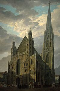 Archivo:Johann Heinrich Hintze - Katedra Świętego Szczepana w Wiedniu