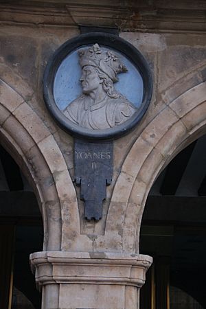 Archivo:Juan II de Castilla-Plaza Mayor de Salamanca