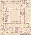 King's apartment from Alcázar of Madrid. Main floor plan LCCN2015647607 (cropped)