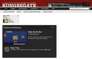 Archivo:Kongregate Screenshot