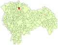La Bodera Guadalajara - Mapa municipal