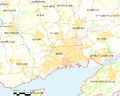 Map commune FR insee code 29019