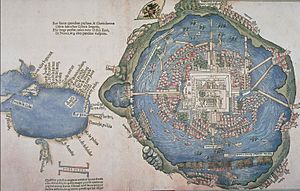 Archivo:Map of Tenochtitlan, 1524