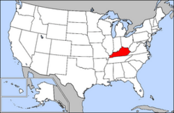 Archivo:Map of USA highlighting Kentucky
