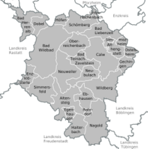 Municipalities in CW.svg