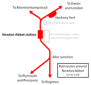 Archivo:Newton Abbot routes