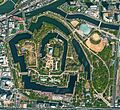 Osaka Castle Aerial photograph 2017