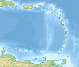 Islas Vírgenes ubicada en Antillas Menores