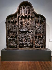 Retablo de la vida de la Virgen, Museo Nacional de Escultura
