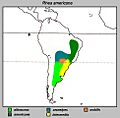 Rhea americana Distribuzione