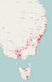 Swift Parrot Range