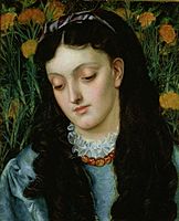 The-Beautiful-Wallflower-1870-Emma-Sandys