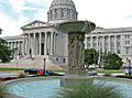 The Sciences Fountain, Jefferson City MO USA