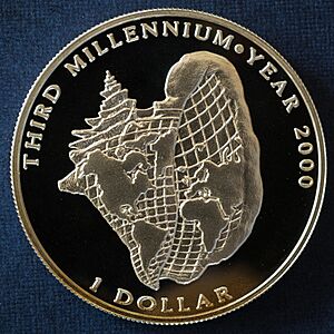 Archivo:Third Millennium Year 2000 1 Dollar b
