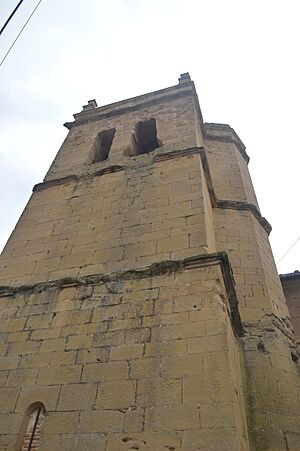 Archivo:Torre Iglesia Parroquial San Clemente Papa Ibieca
