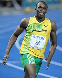 Archivo:Usain Bolt smiling Berlin 2009
