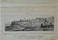 Vue de l’etablissement russe de la Bodega, à la Côte de la Nouvelle Albion en 1828