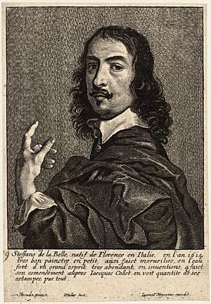 Archivo:Wenceslas Hollar - Stephano della Bella (State 2)