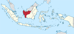 West Kalimantan in Indonesia.svg