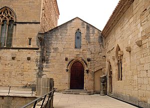 Archivo:130 Monestir de Poblet, capella del palau del Rei Martí