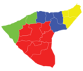 Al-Hasakah blank subdistricts